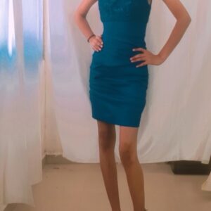 Electric Blue hot short dress