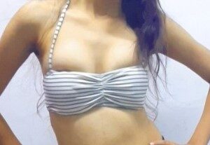 sexy printed bra